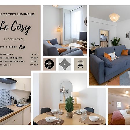 Le Cosy Magnifique T2 Neuf Centre Ville Gare 800 M Agen Exteriör bild