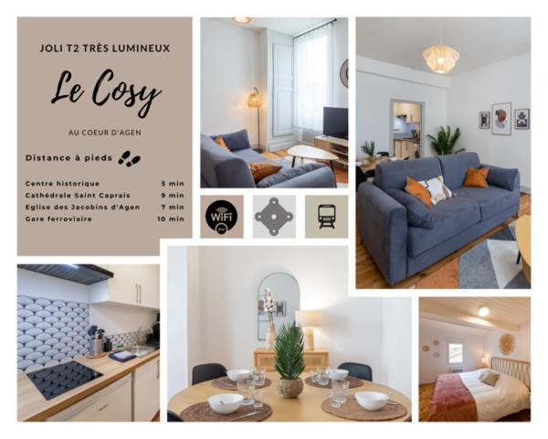 Le Cosy Magnifique T2 Neuf Centre Ville Gare 800 M Agen Exteriör bild